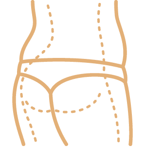 buttock
